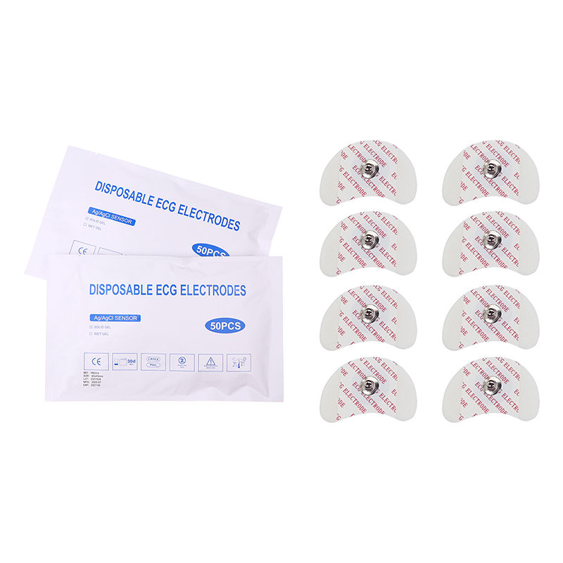 50PCS Each Bag 2439 White Foam - Ecg Patch Monitor บทวิจารณ์และราคา