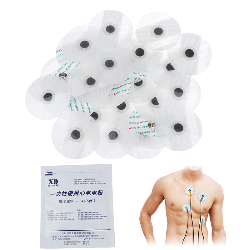 50PCS/Bag Electrode Patch  Dis - Ecg Patch Monitor บทวิจารณ์และราคา