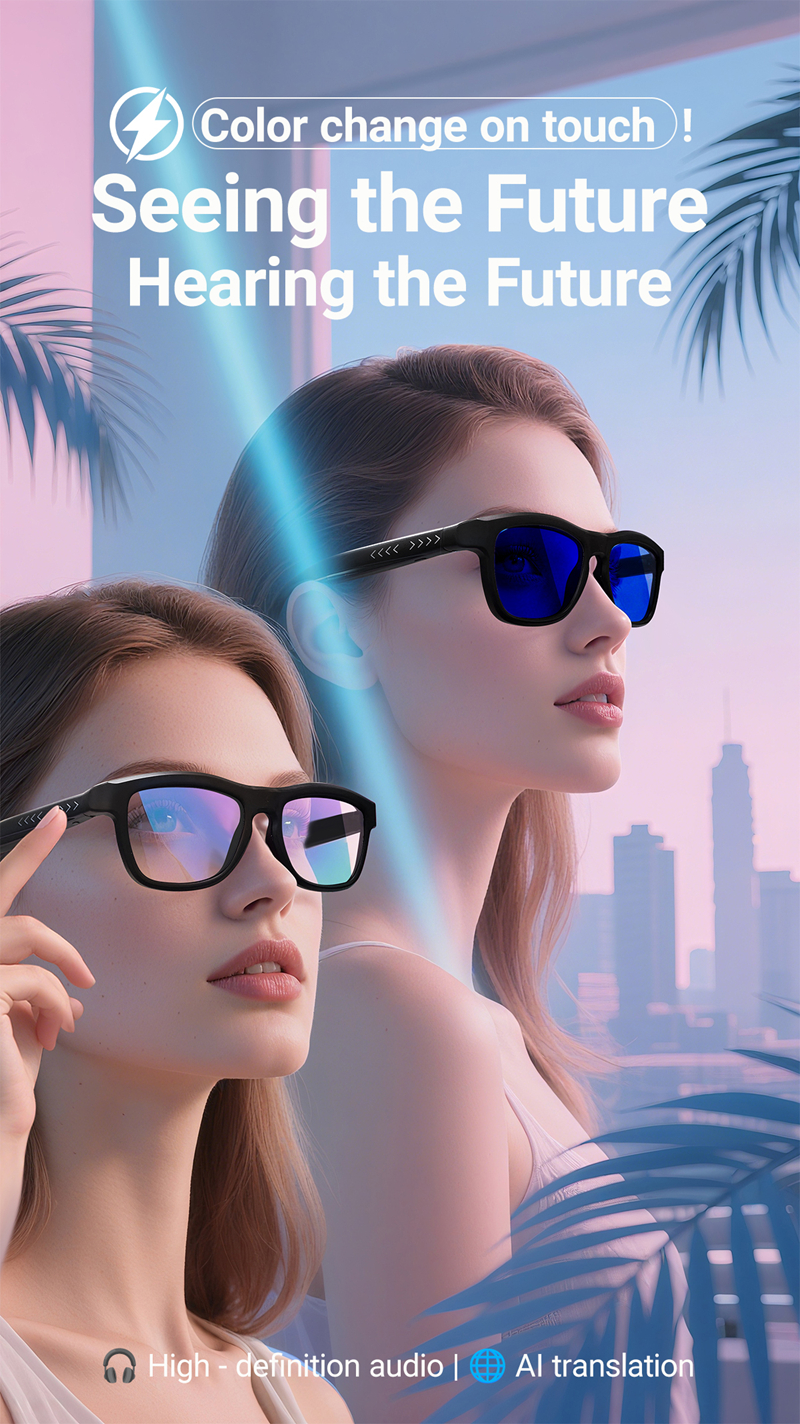 Bluetooth Touch-Dimming Glasse - Smart Glasses Lens บทวิจารณ์และราคา
