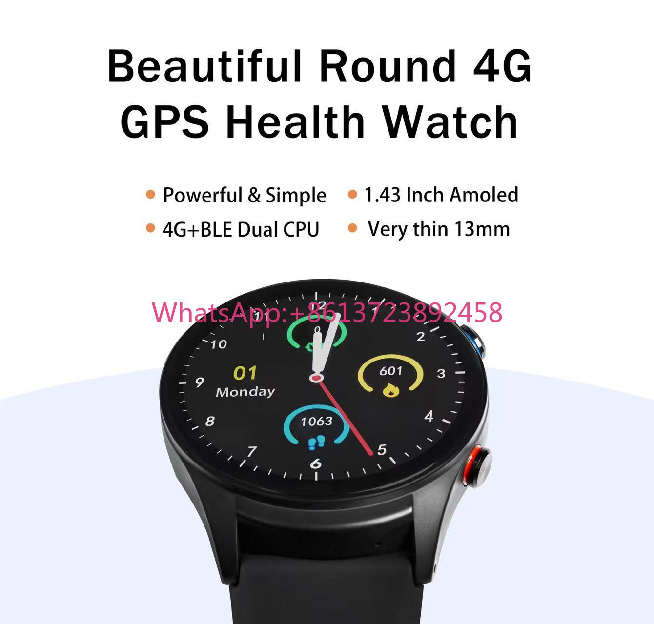 4G Elderly care smart watch Fa - Fall Detection Watch บทวิจารณ์และราคา