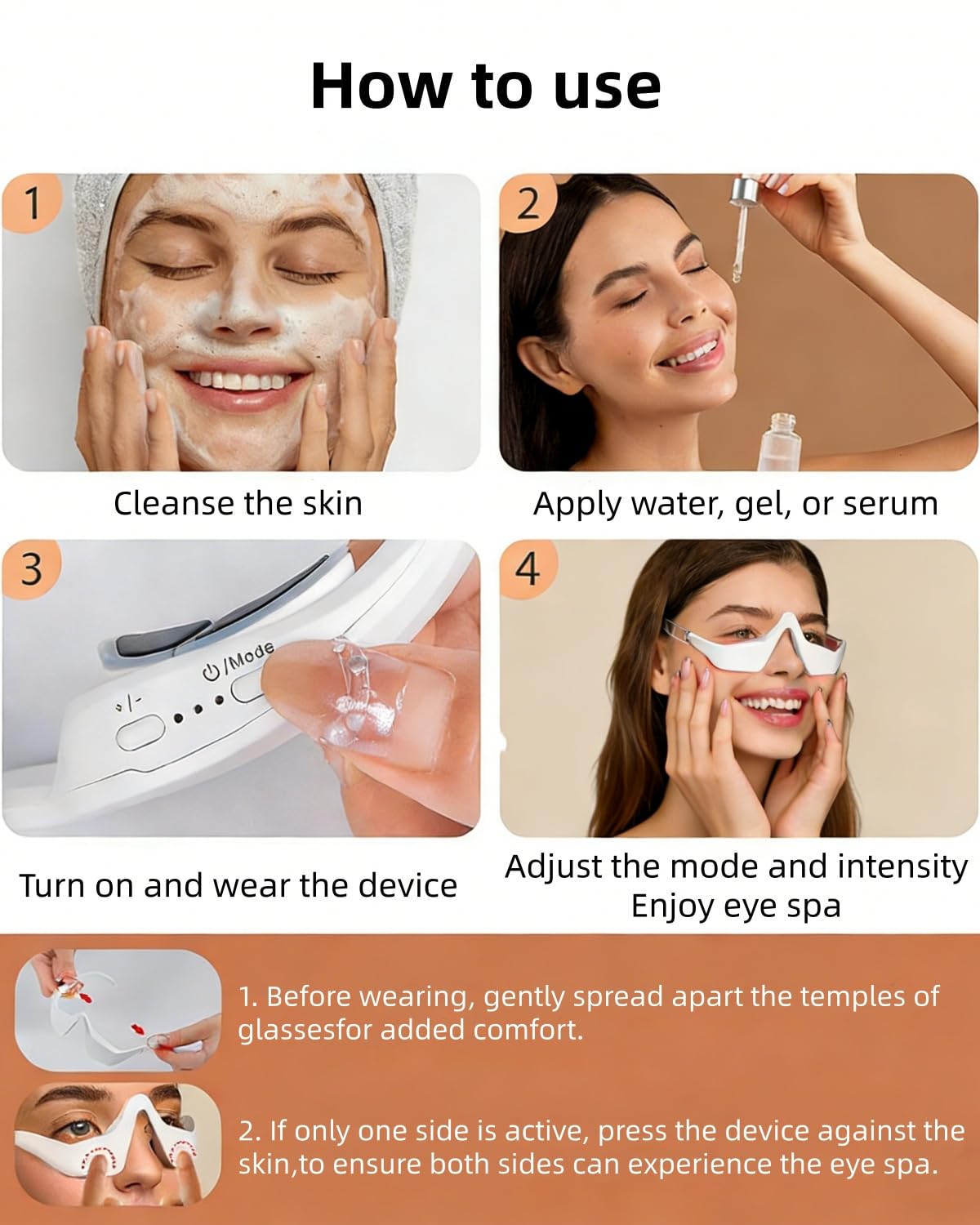 Under Eye Red Light Therapy De - Light Therapy Glasses บทวิจารณ์และราคา