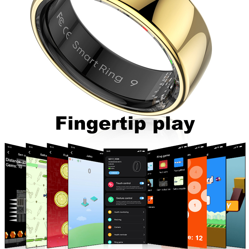Smart Ring Men Women with Char - Temperature Ring Skin บทวิจารณ์และราคา