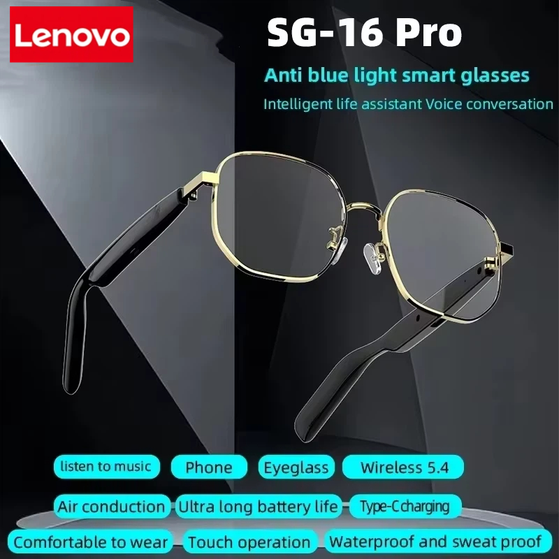 Lenovo New SG-16 Pro Smart Aud - Smart Glasses Lens บทวิจารณ์และราคา