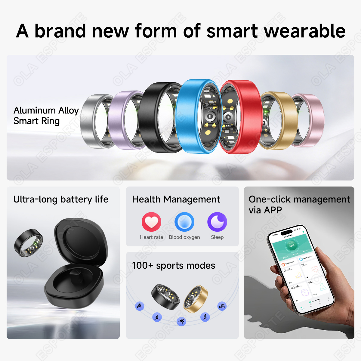 New R09 Smart Ring Men Women w - Temperature Ring Skin บทวิจารณ์และราคา