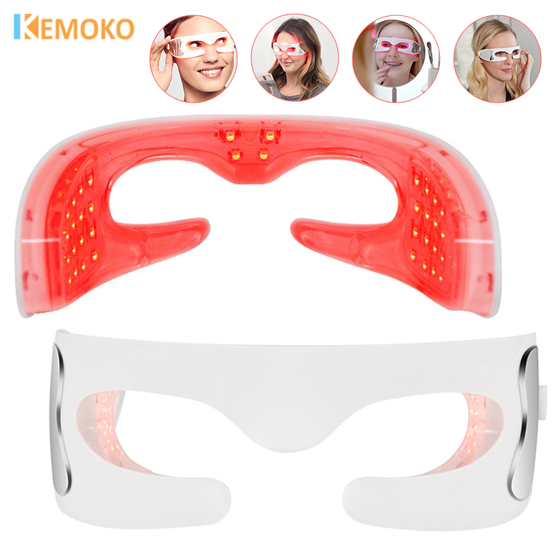 Red Light Theraphy Eye Massage - Light Therapy Glasses บทวิจารณ์และราคา