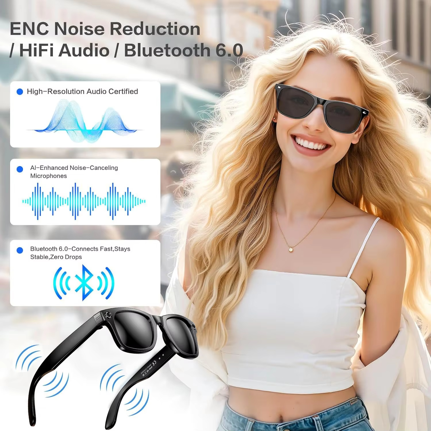 Xiaomi 800W Camera AI Glasses  - Smart Glasses Lens บทวิจารณ์และราคา
