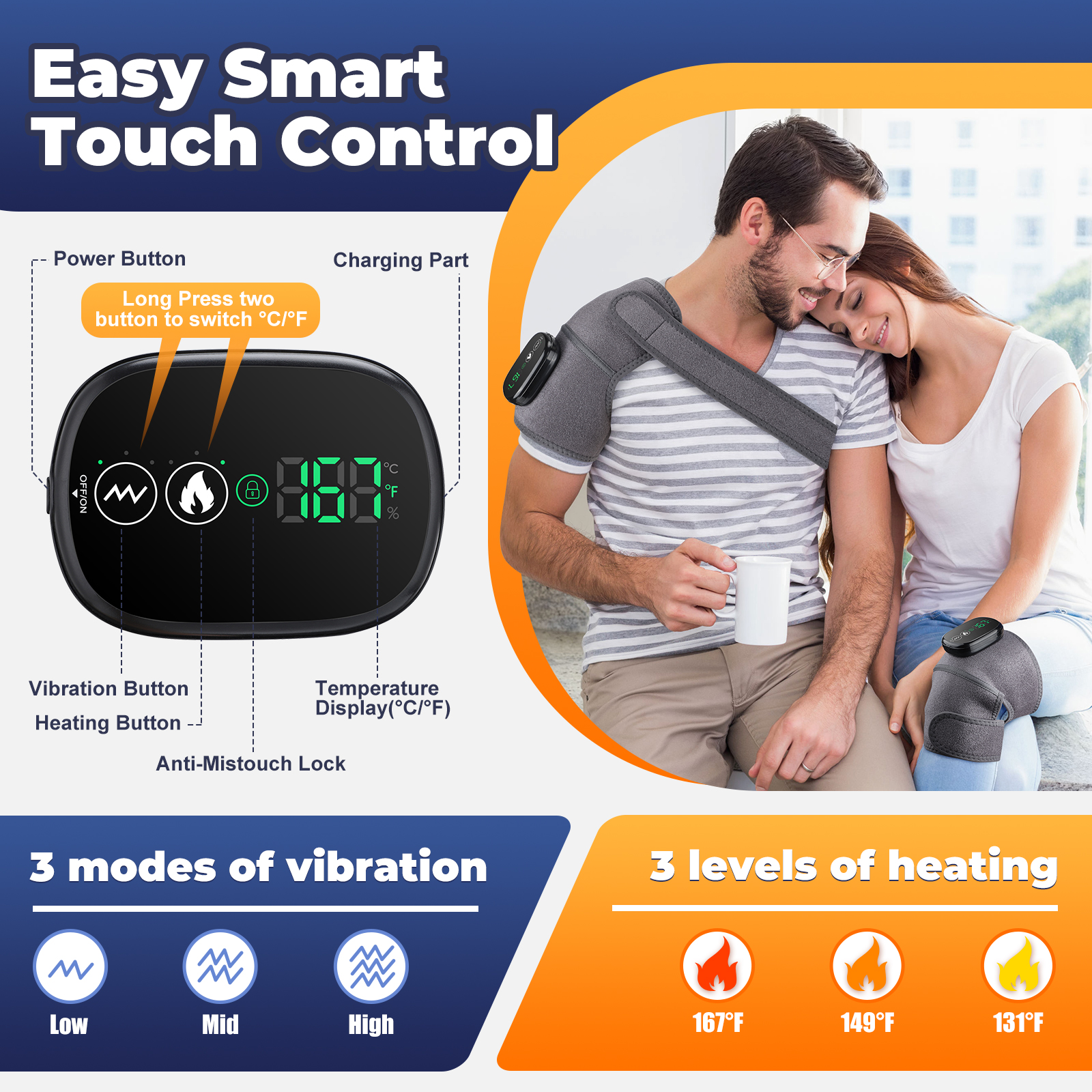 Smart Arthritis Pain Relief He - Smart Knee Wrap บทวิจารณ์และราคา