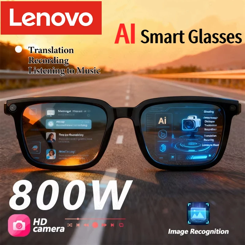Lenovo AI Smart Glasses 8K HD  - Smart Glasses Lens บทวิจารณ์และราคา