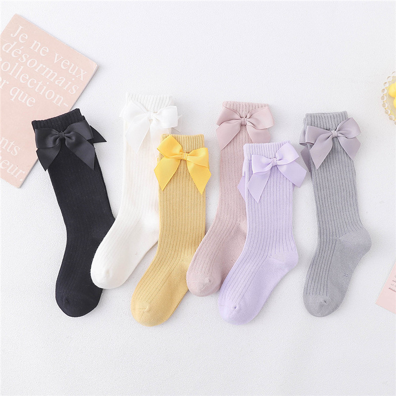 Children Girls Socks With Bows - Baby Sock Oximeter บทวิจารณ์และราคา