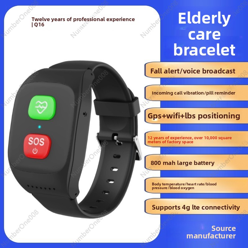 4G Smart Watch for Elderly, GP - Fall Detection Watch บทวิจารณ์และราคา