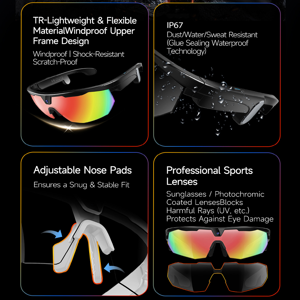 2026 New 32MP Pixel HD Photo S - Smart Glasses Lens บทวิจารณ์และราคา