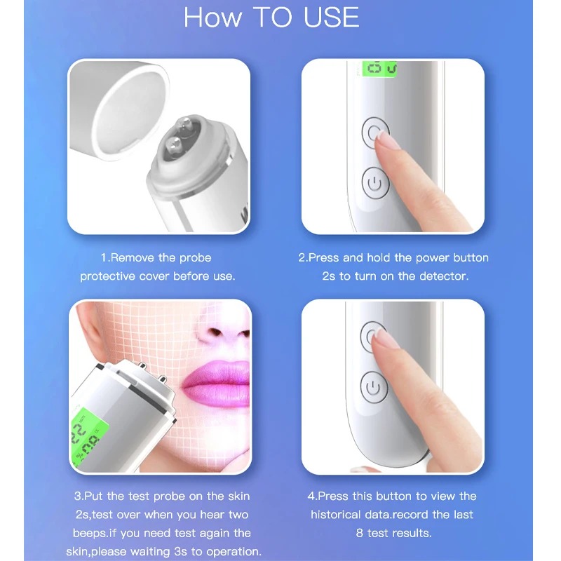 Portable Rechargeable Skin Ana - Galvanic Skin Sensor บทวิจารณ์และราคา