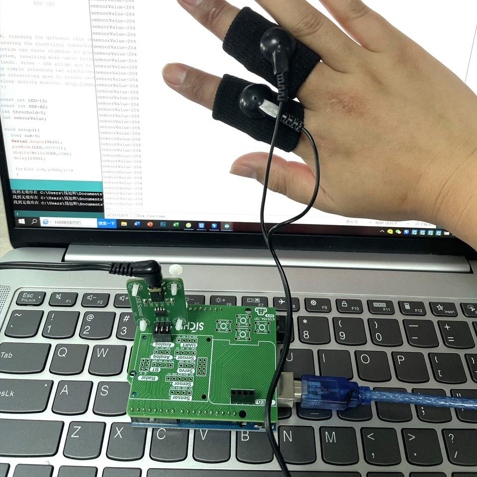 Galvanic Skin Response Sensor  - Galvanic Skin Sensor บทวิจารณ์และราคา