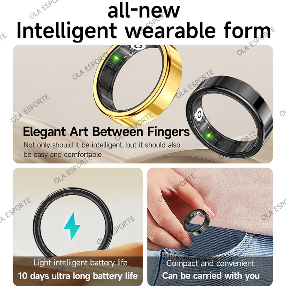 Smart Ring For Men Women Touch - Temperature Ring Skin บทวิจารณ์และราคา