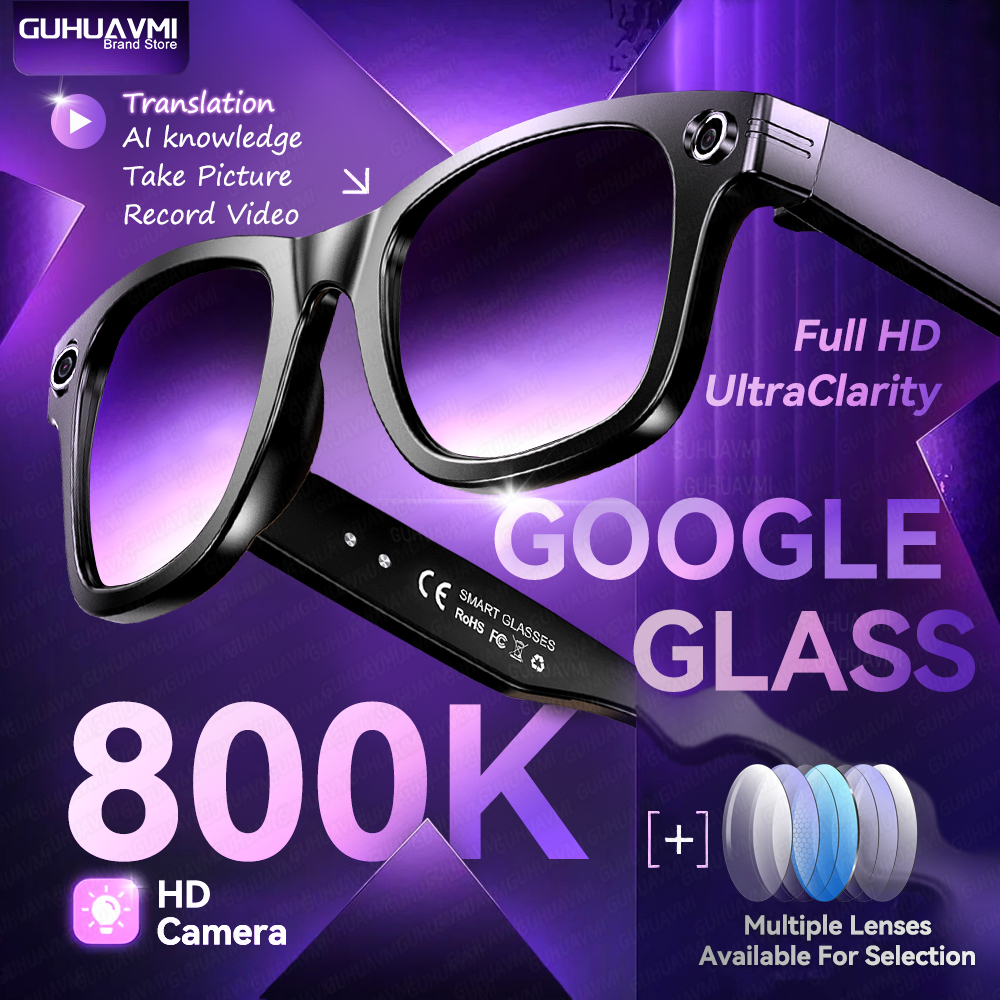 AI Smart Glasses with 8MP Came - Smart Glasses Lens บทวิจารณ์และราคา